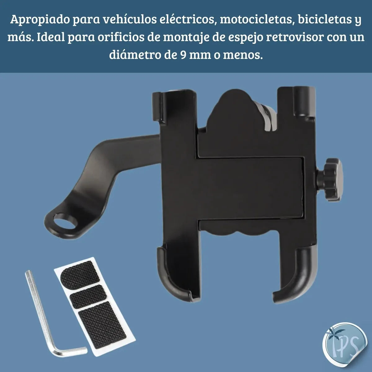 Soporte De Metal Porta Celular Para Moto